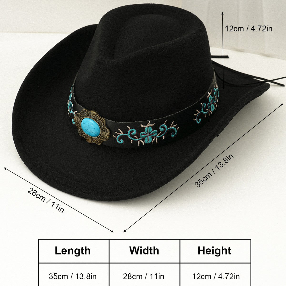 Women'S Western Cowboy Hat