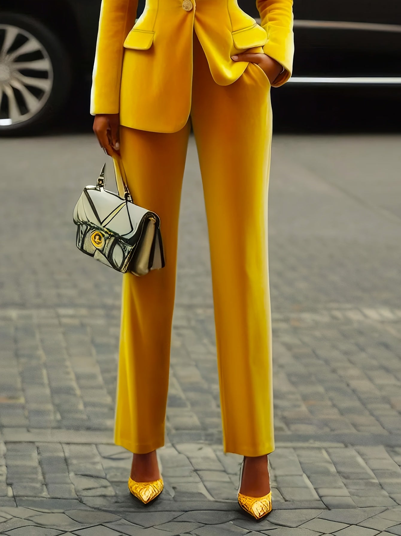 Elegant Blazer and Pants Set