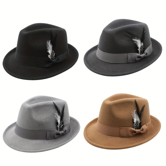 Classic Fedora Hats For Men Women