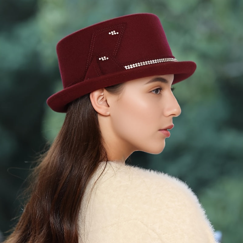 Wool Fedora Hats for Women