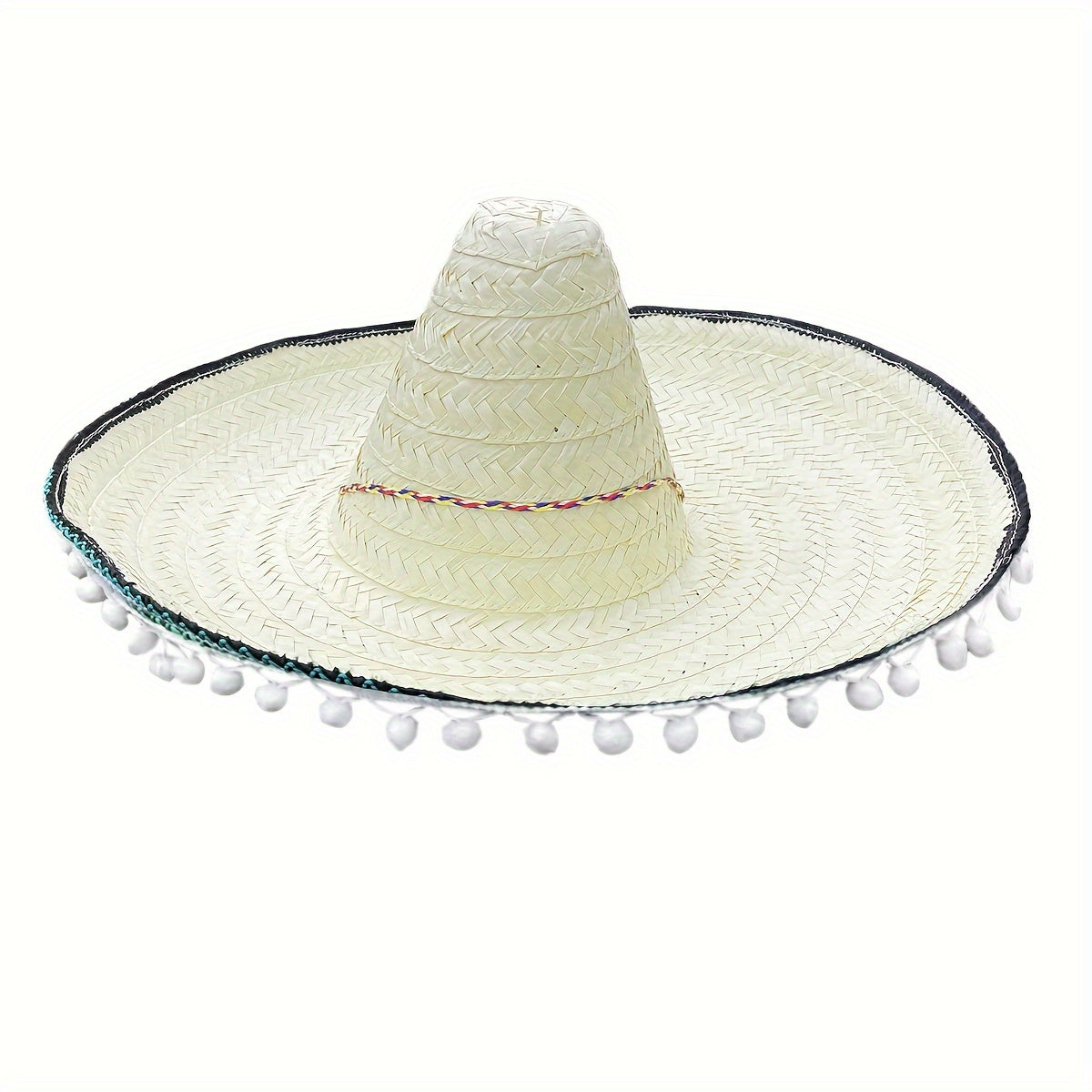 Sombrero, Colorful Cone Hat, For Women'S