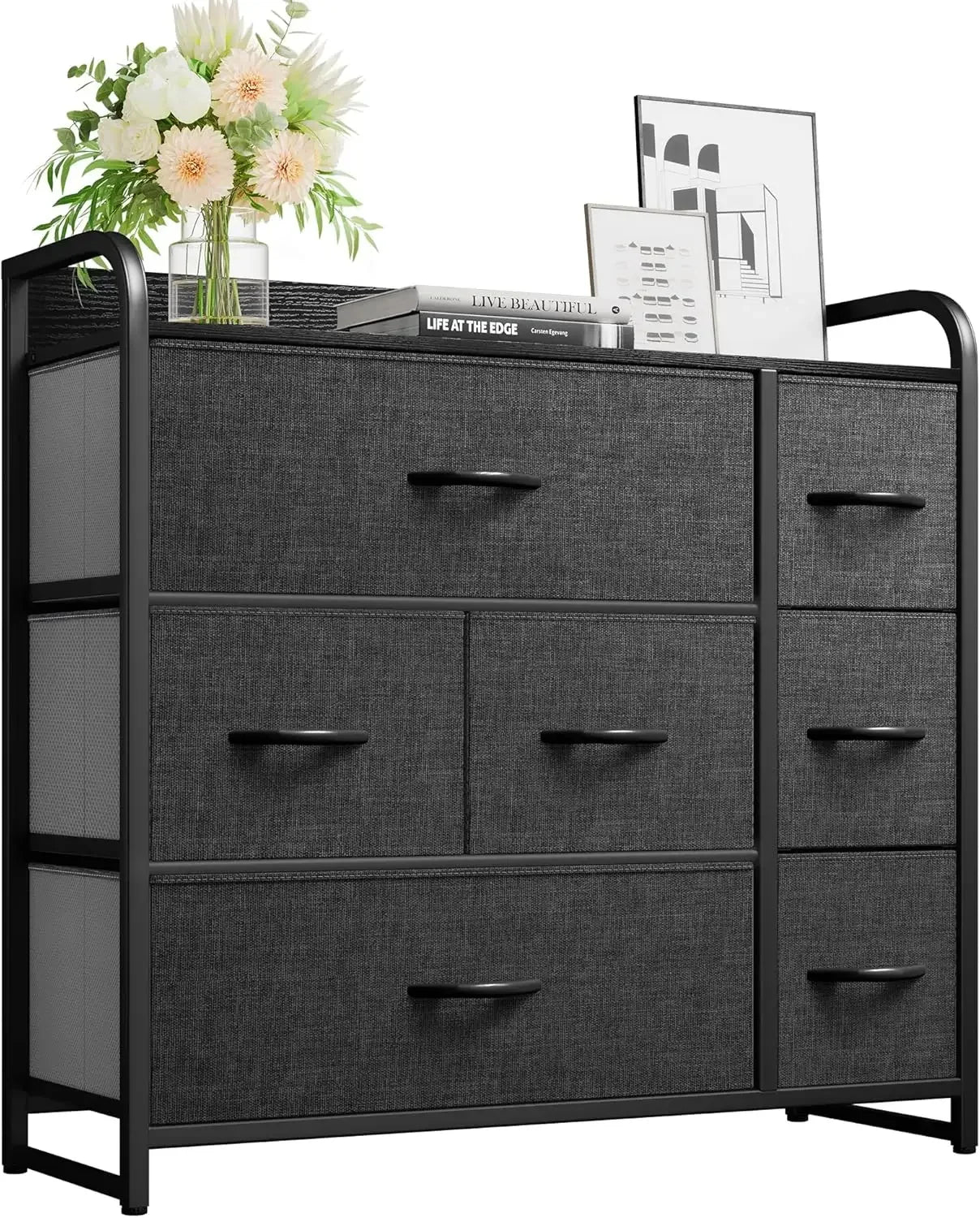 Drawer Fabric Storage Tower