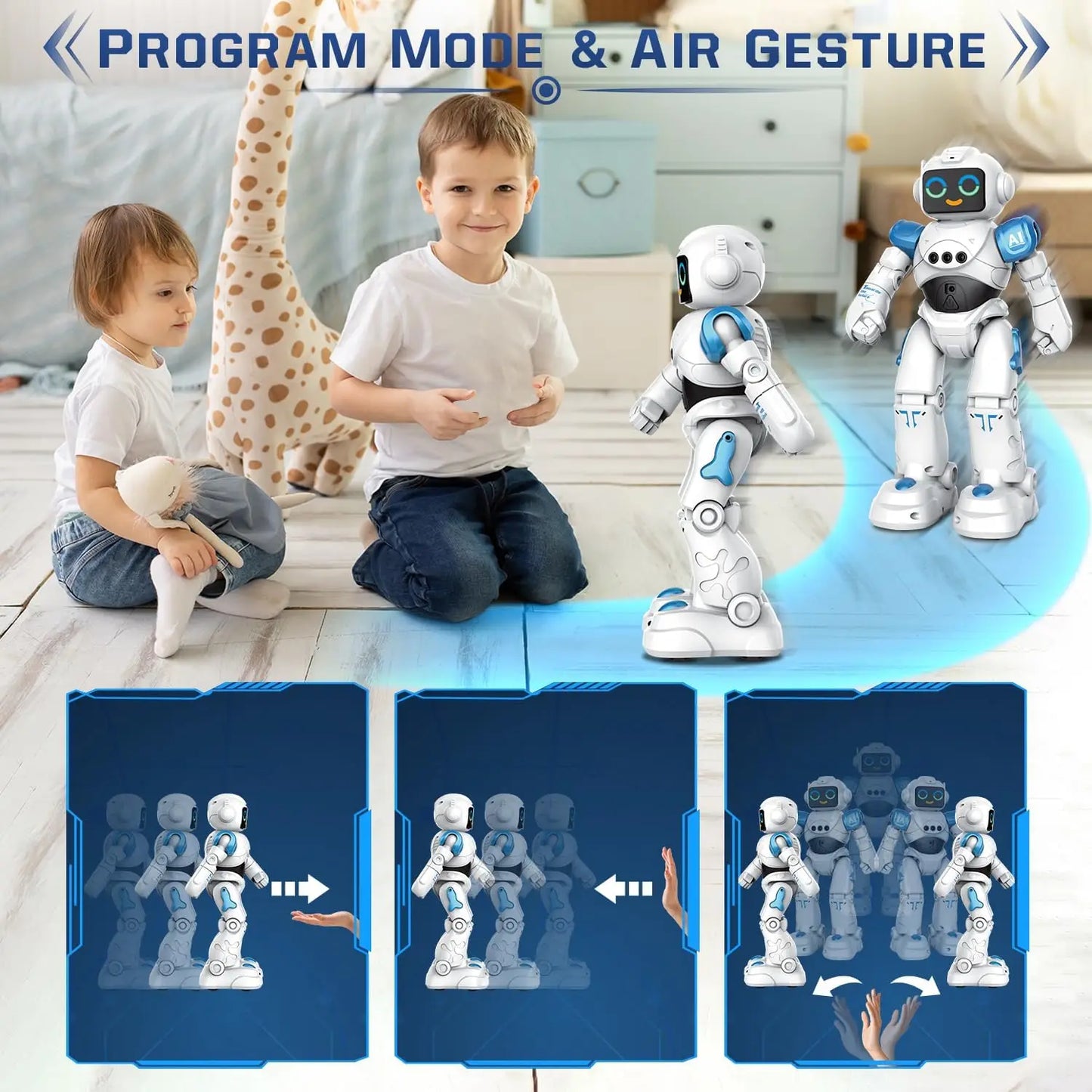 RC Robot With Tor   Smart Talking Voice Remote Control