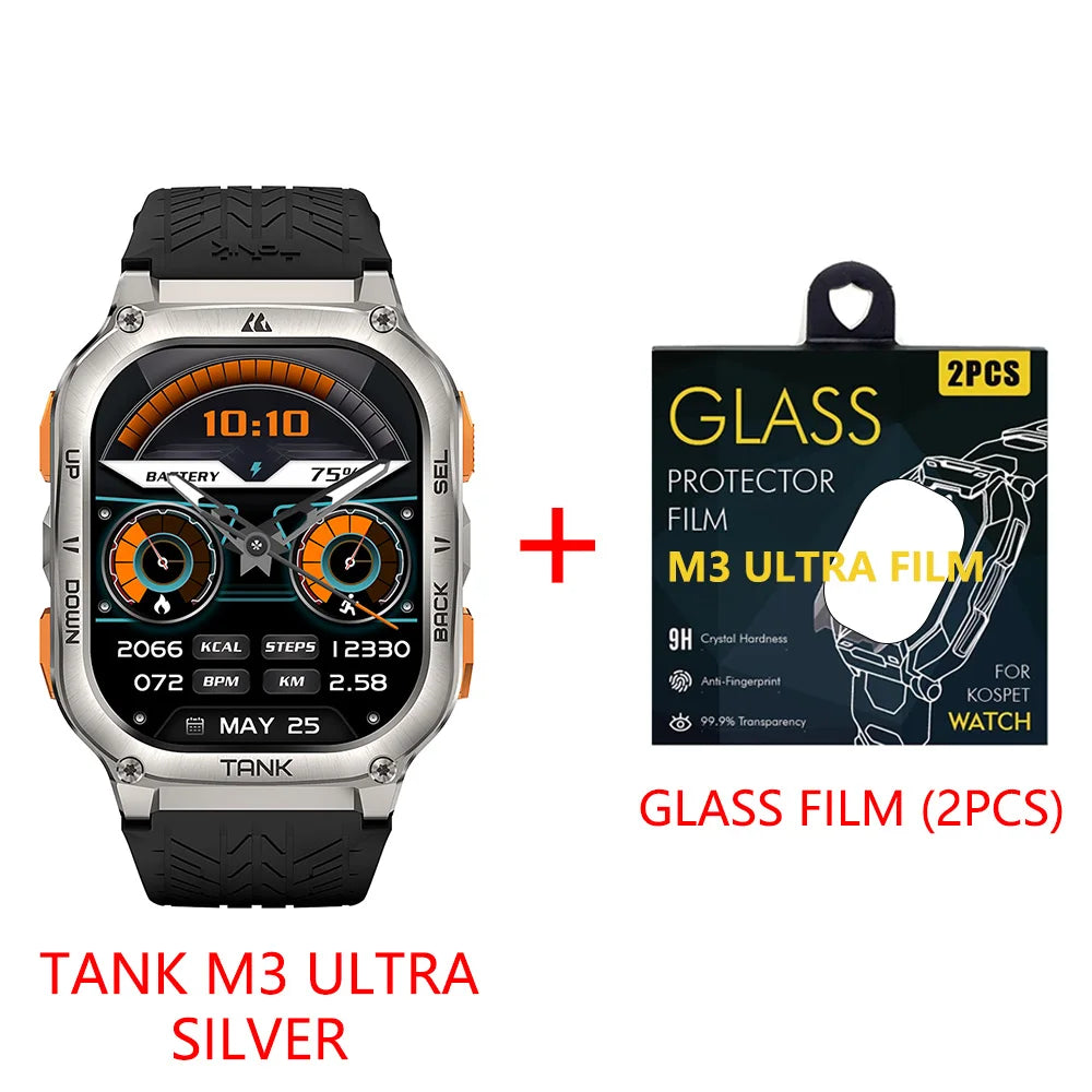 M3 Ultra GPS Smartwatches Men Women