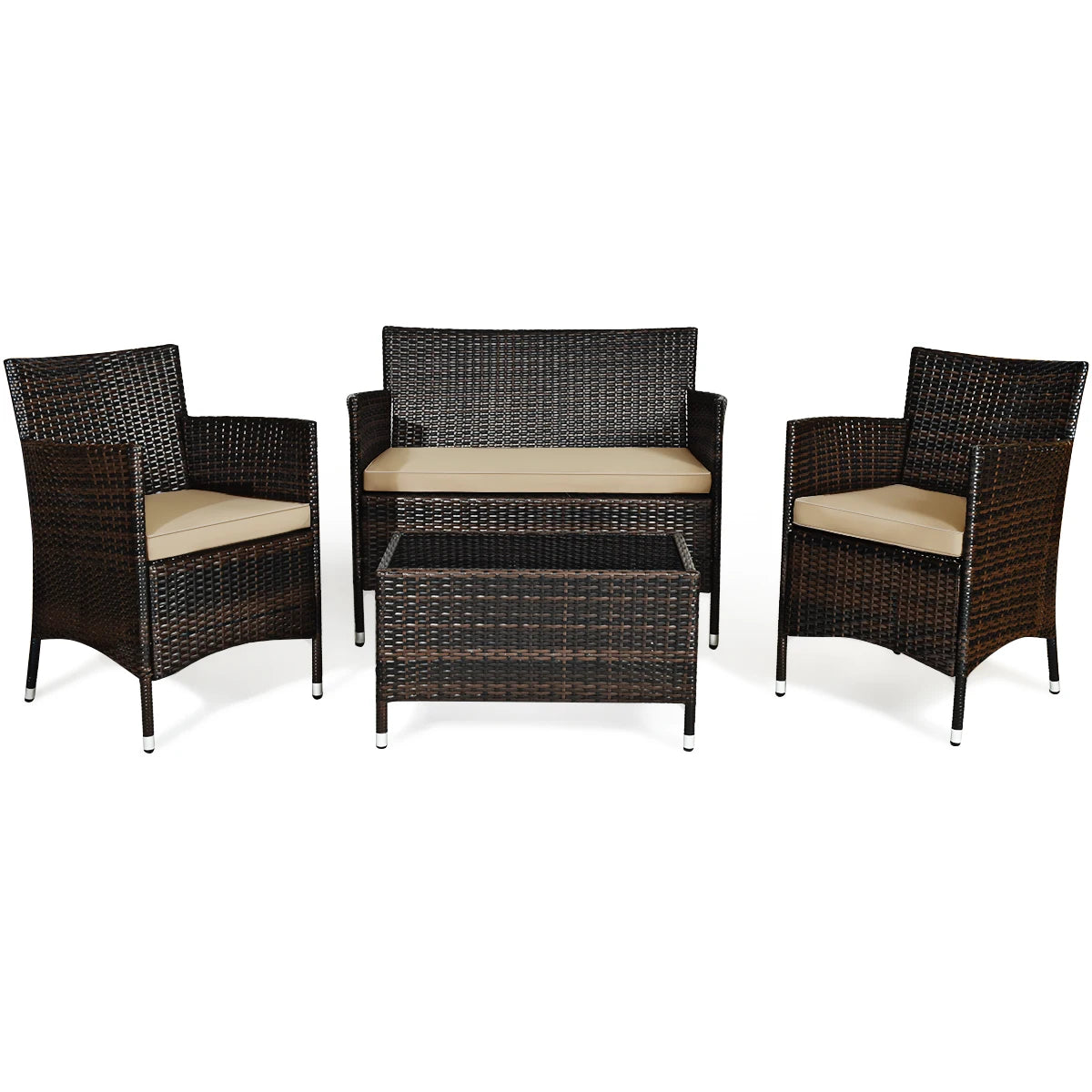 Patio Furniture Sofa Chair Set