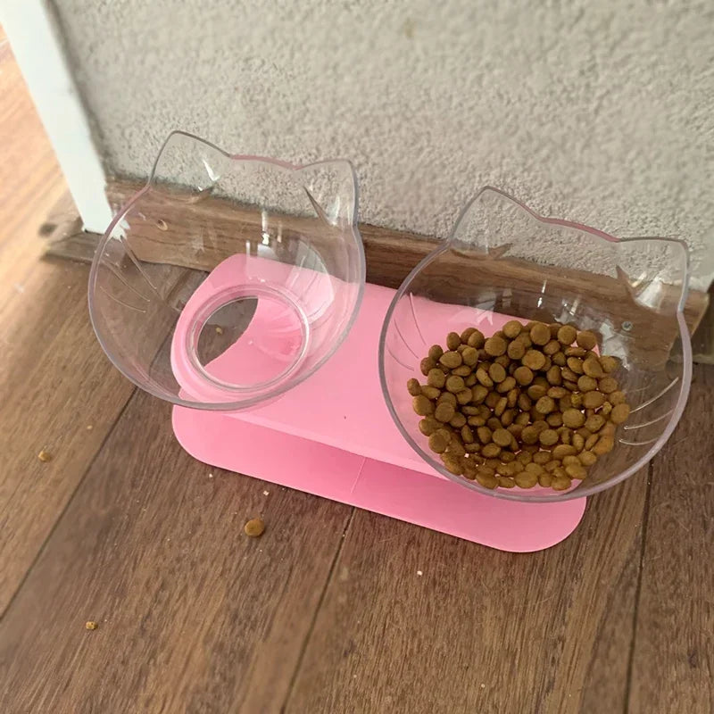 Non-Slip Double Cat Bowl Do