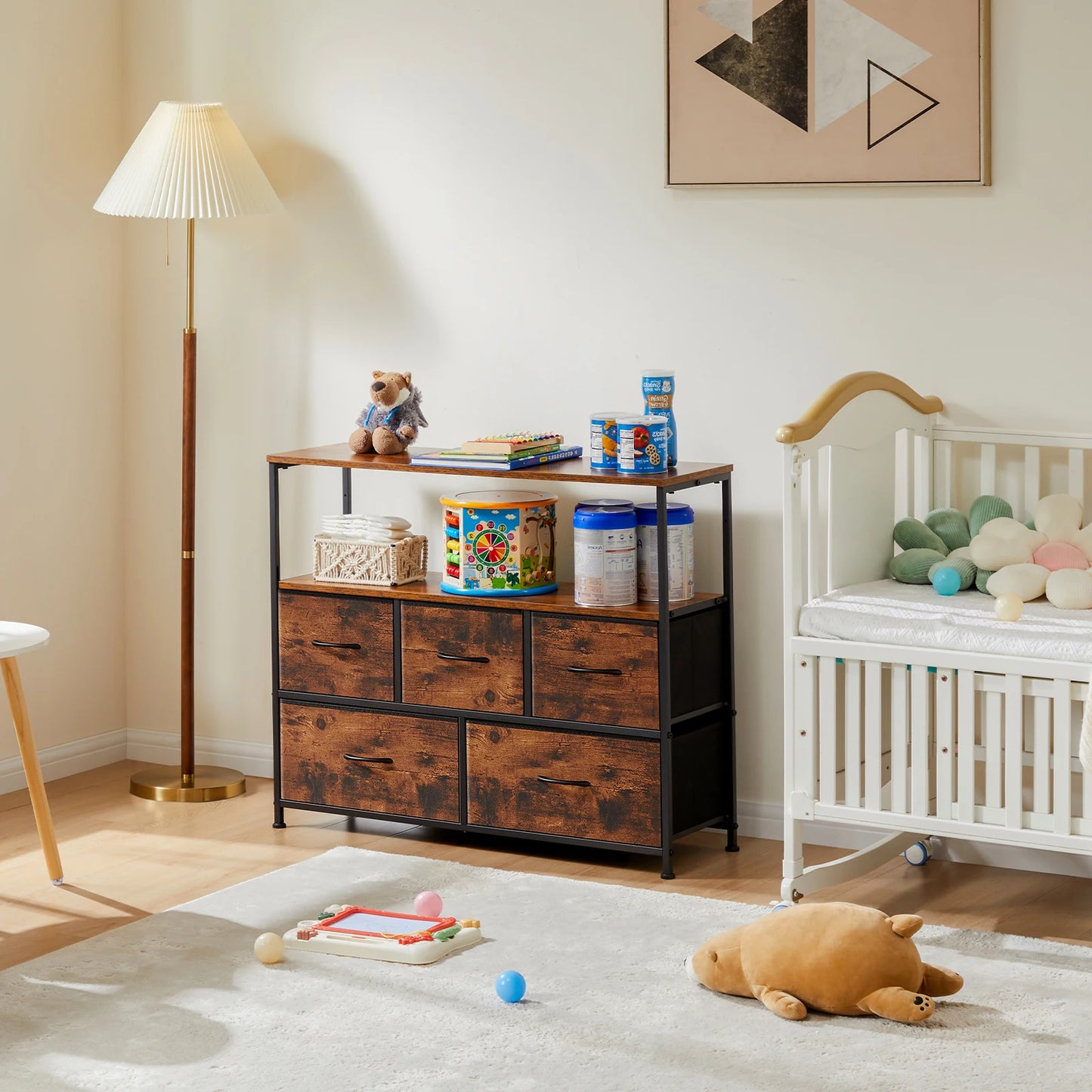 Fireplace TV Stand Dresser