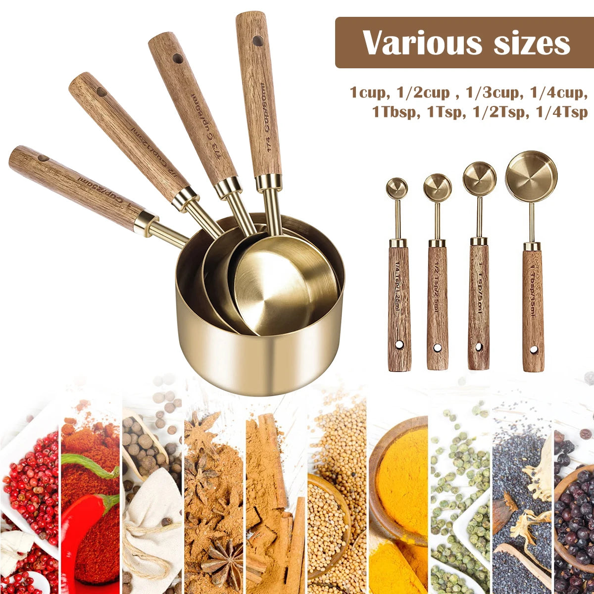 Stainless Steel Measuring Spoon Set