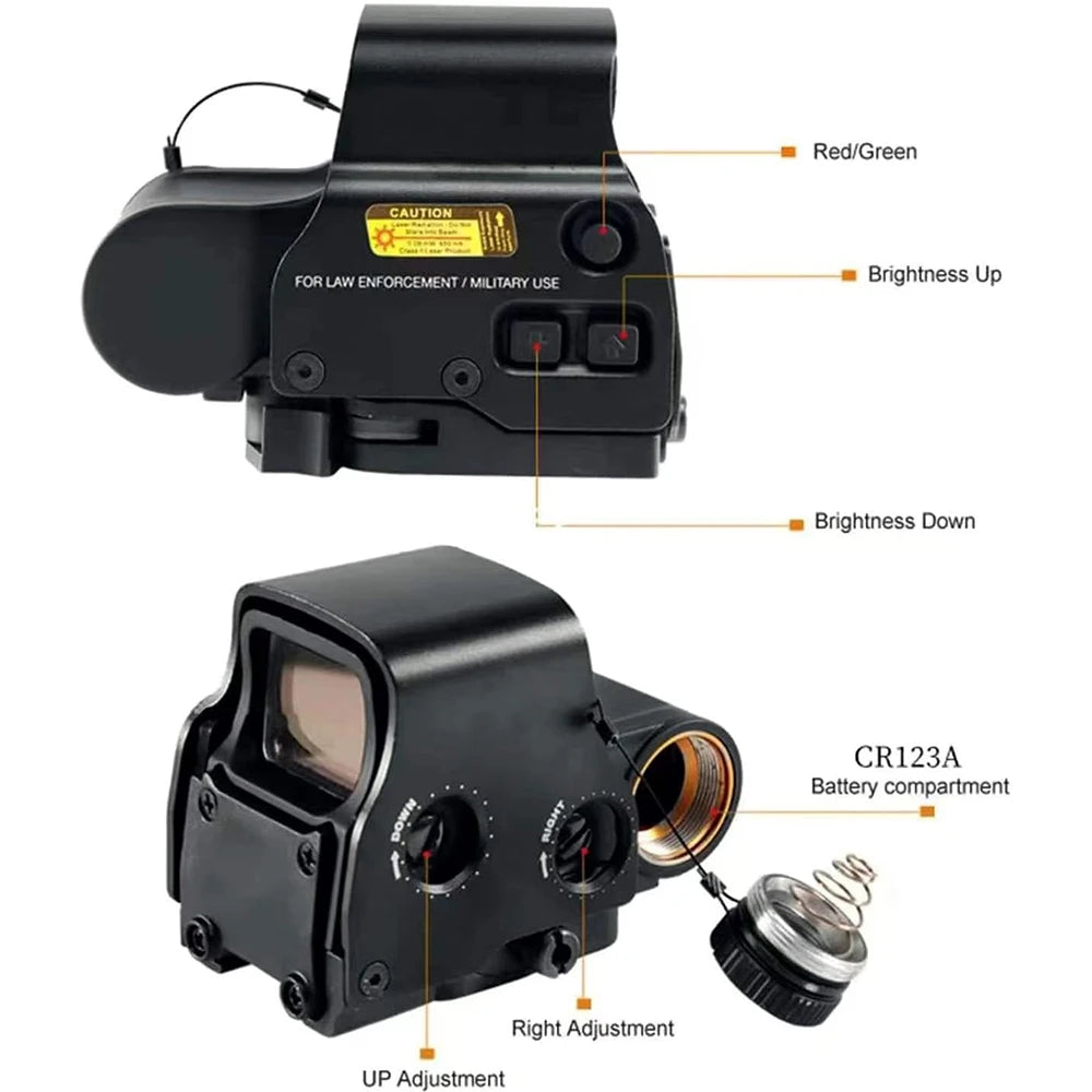 558 Red Dot Sight Holographic Sight Red Green Dot