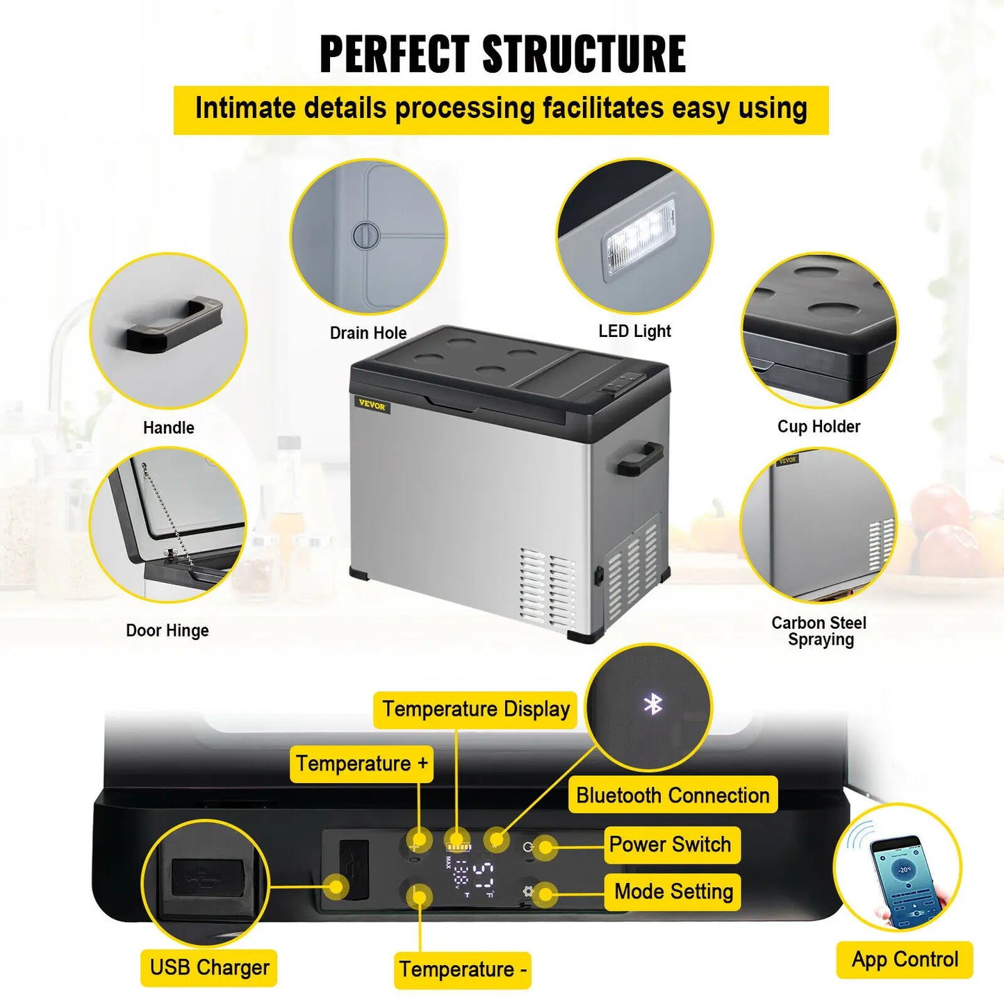 Mini Fridge Mini Car Refrigerator   Freezer