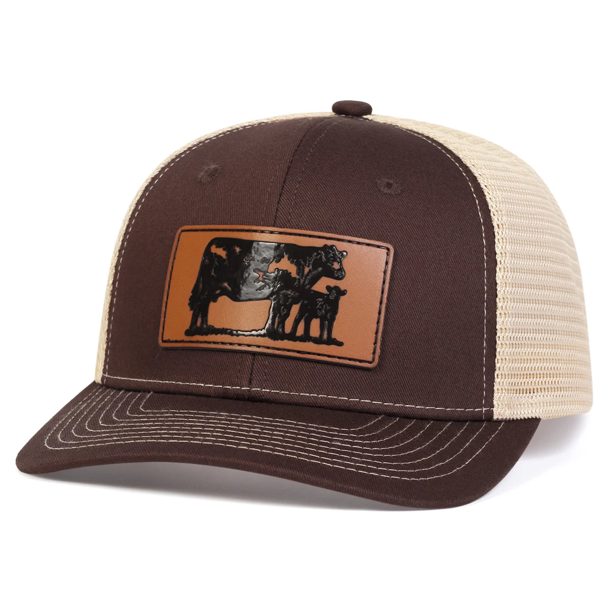 Unisex Brown Caps