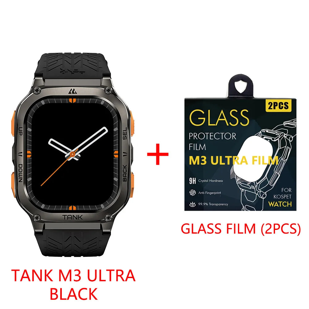 M3 Ultra GPS Smartwatches Men Women