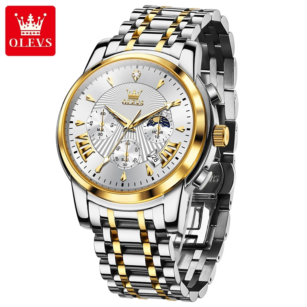 Luxury Brand Quartz Watch for Men