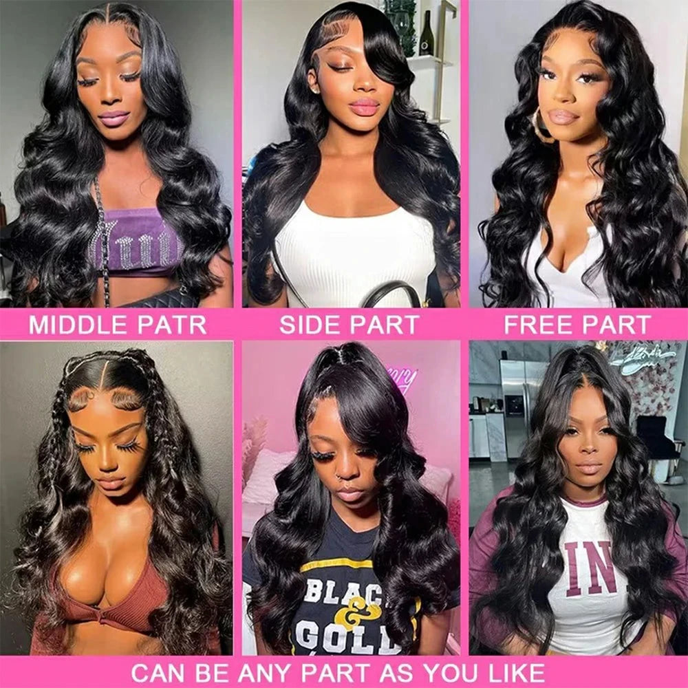 lace frontal wig body wave human hair wigs