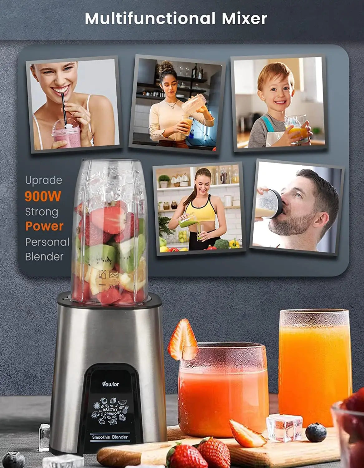 Blender for Shakes and Smoothies,