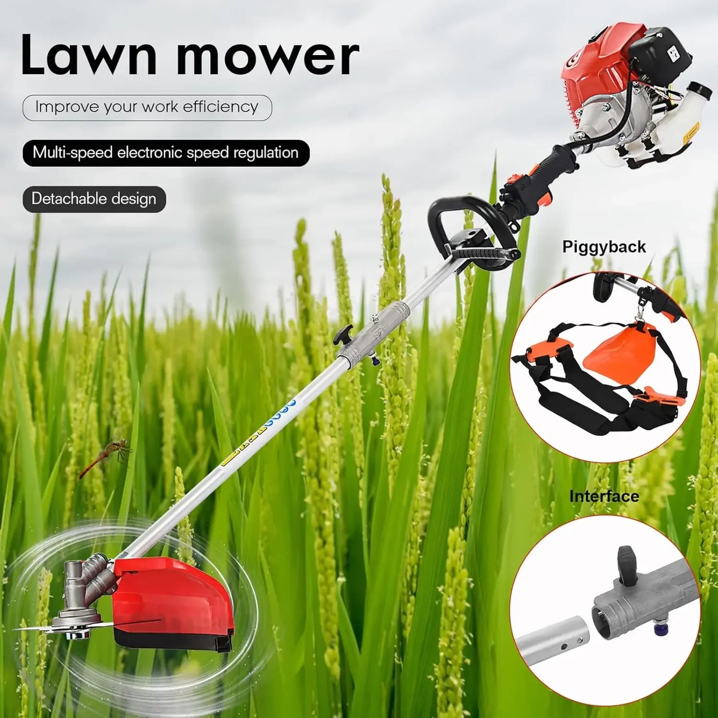 Lawn Mower, 5 in 1