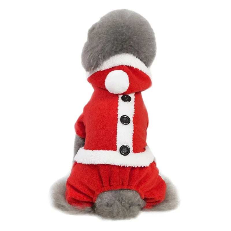 Pet Dog Winter Warm Dog Dresses For Small Dogs