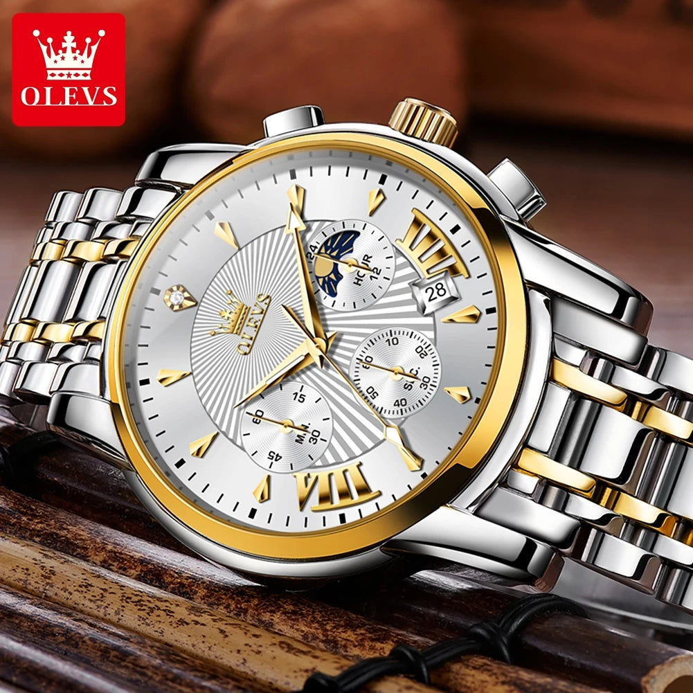 Luxury Brand Quartz Watch for Men