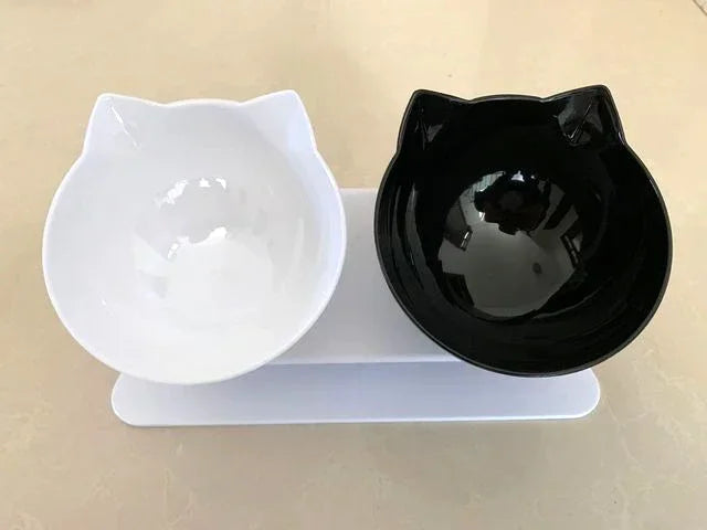 Non-Slip Double Cat Bowl Do