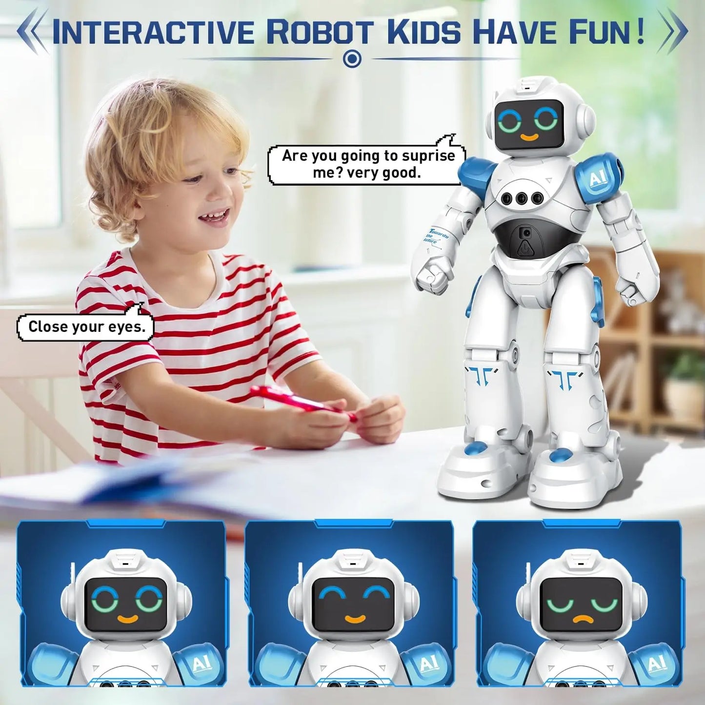 RC Robot With Tor   Smart Talking Voice Remote Control