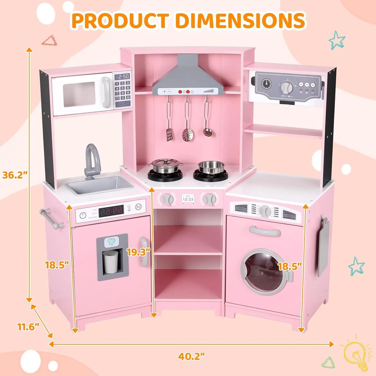 Large Play Kitchen For Girl