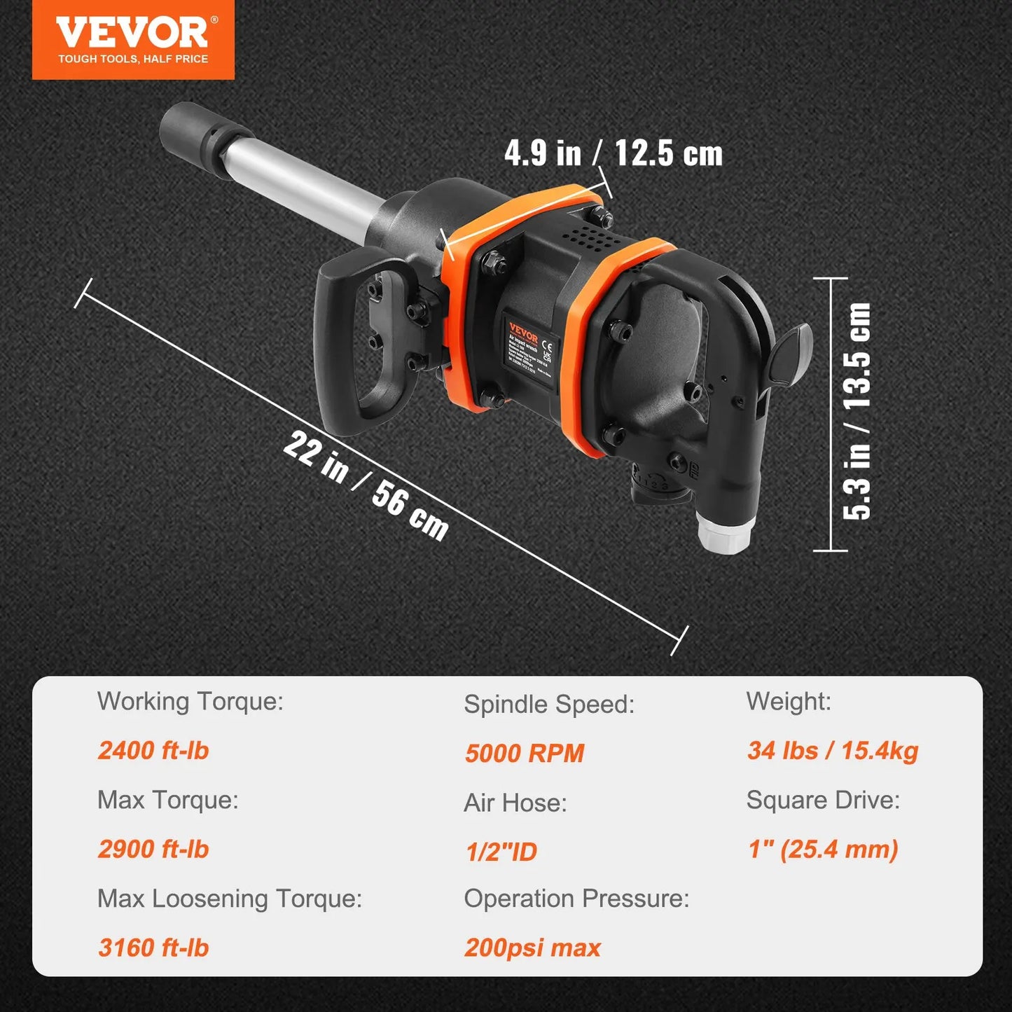 1 Inch Air Impact Wrench