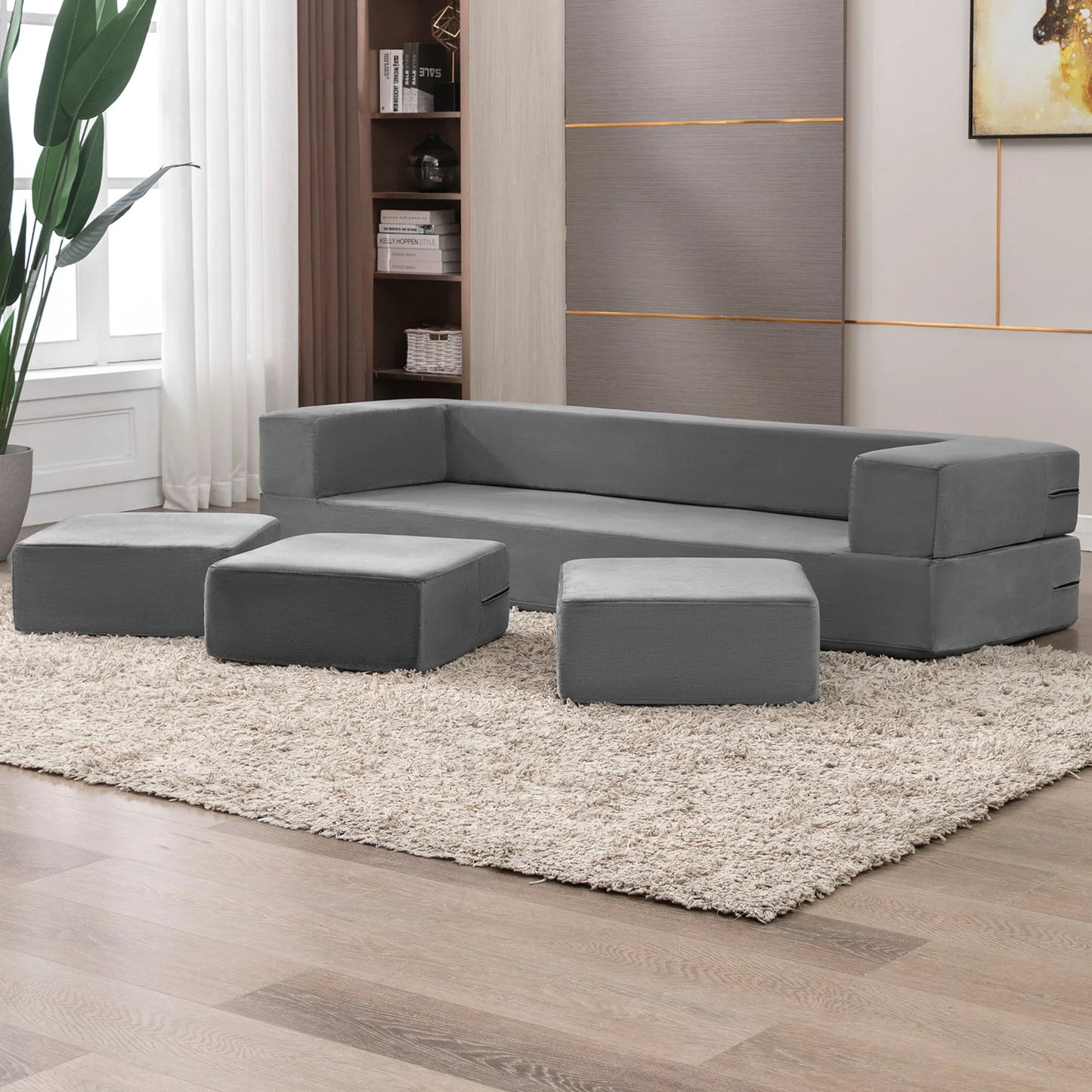 A Folding Bed Couch, Sleeper  Sofa Bed