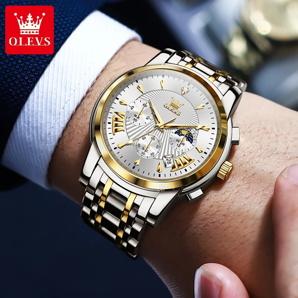 Luxury Brand Quartz Watch for Men