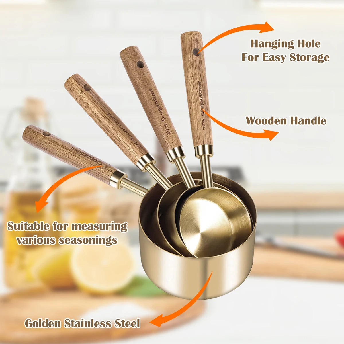 Stainless Steel Measuring Spoon Set