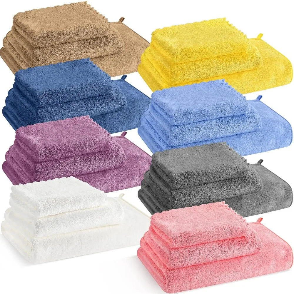 24 Piece Towels Set,