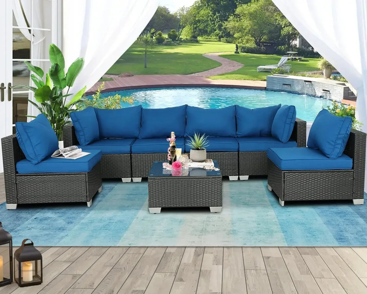 Outdoor Furniture Patio Conversation Set