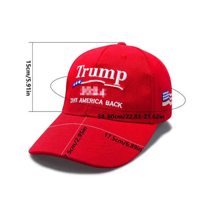 Stylish Red Trump Cap