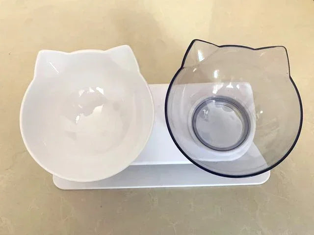 Non-Slip Double Cat Bowl Do