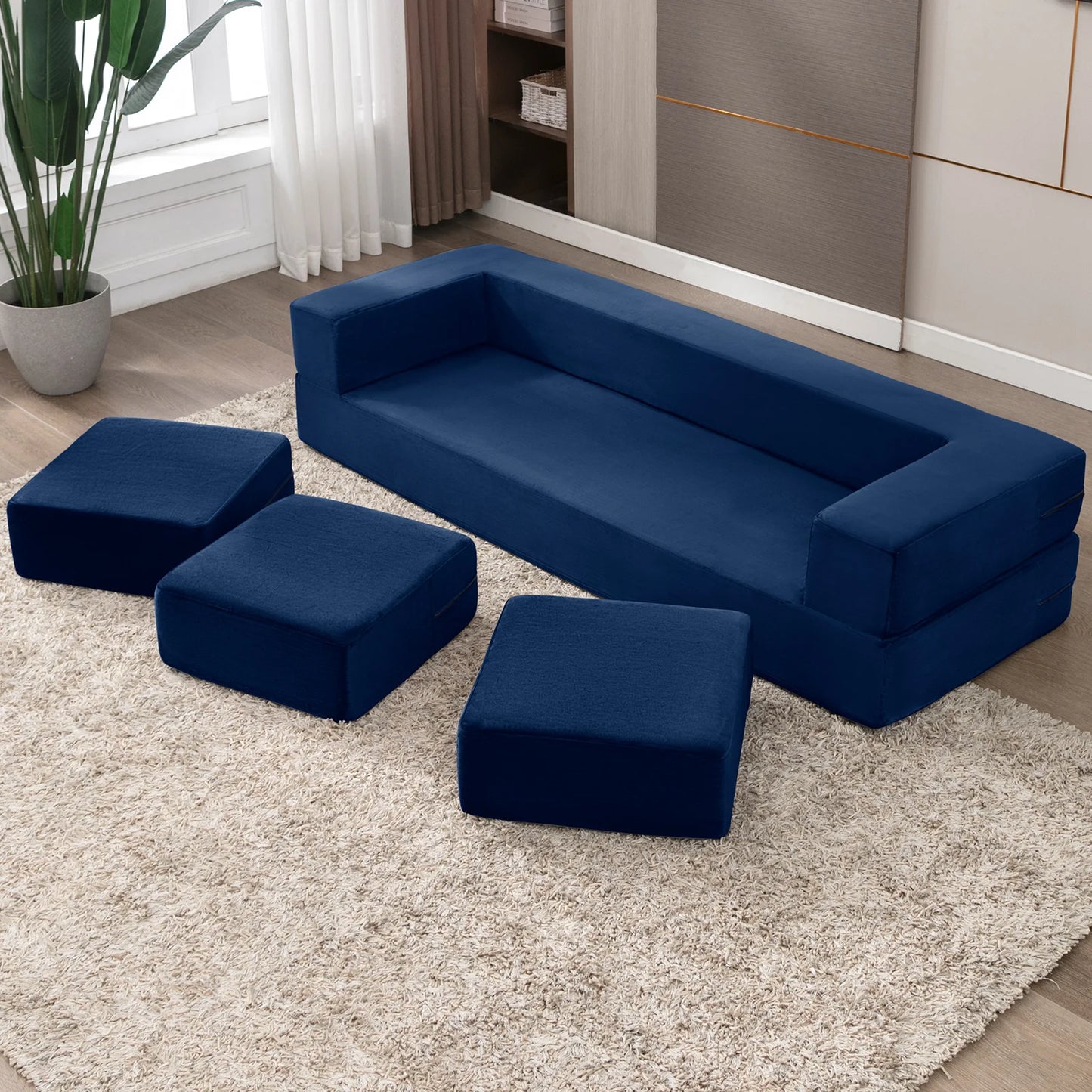 A Folding Bed Couch, Sleeper  Sofa Bed