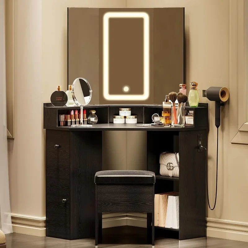 Makeup  Table with  Mirror and Light