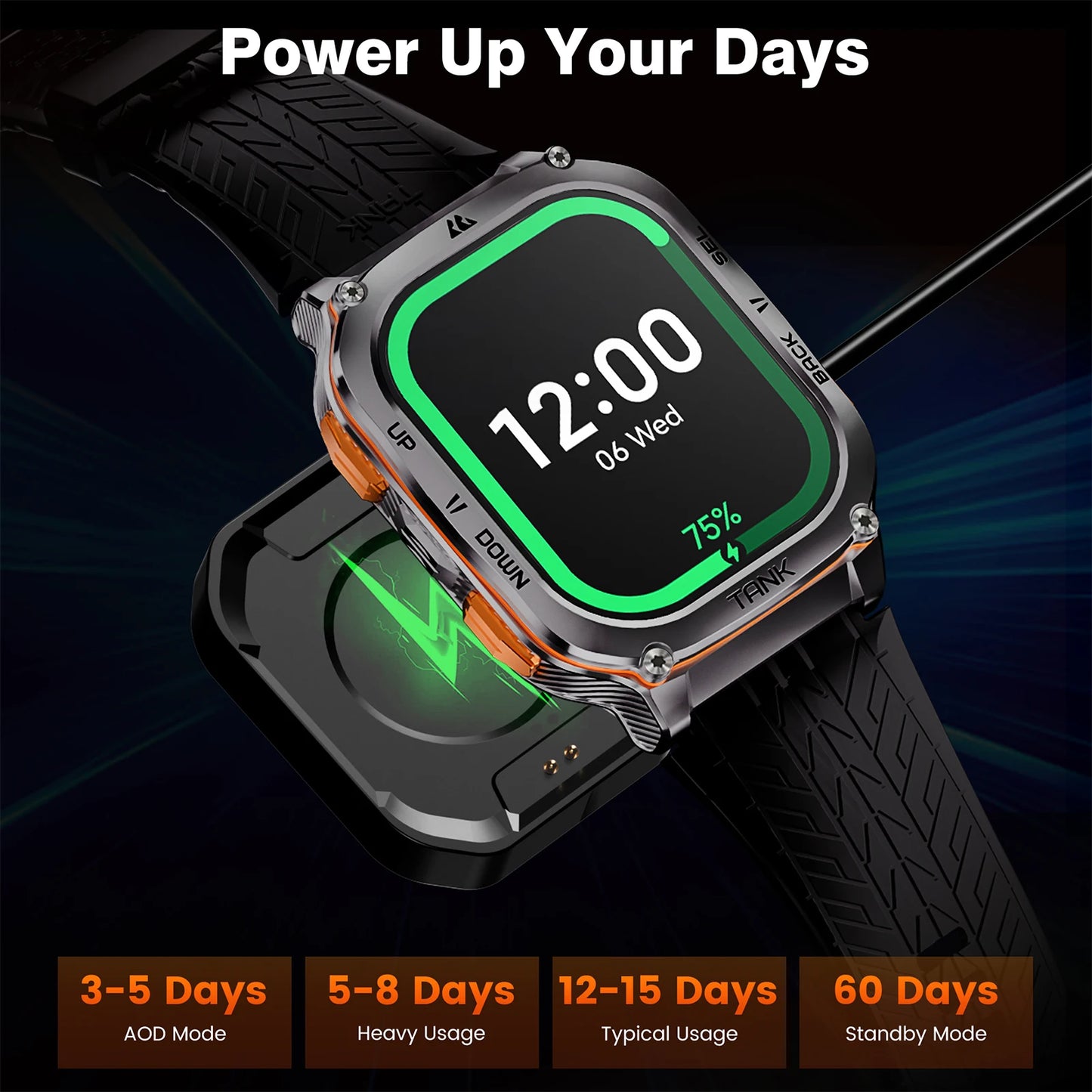 M3 Ultra GPS Smartwatches Men Women