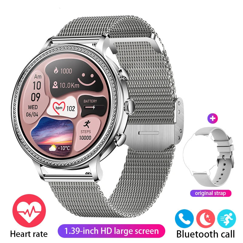 Women Smartwatch With Bluetooth Call