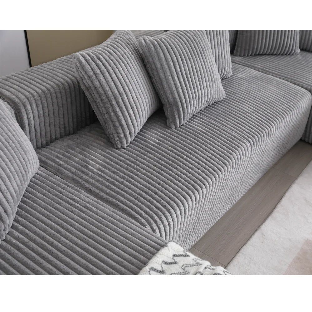 Modular Sectional Couch, U-shaped sofa ,