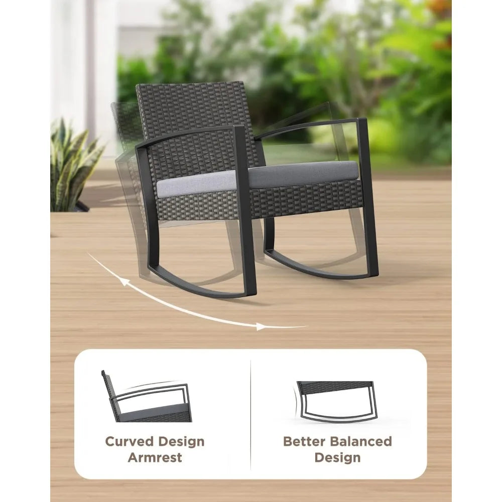 3 Pieces Patio Furniture Set,