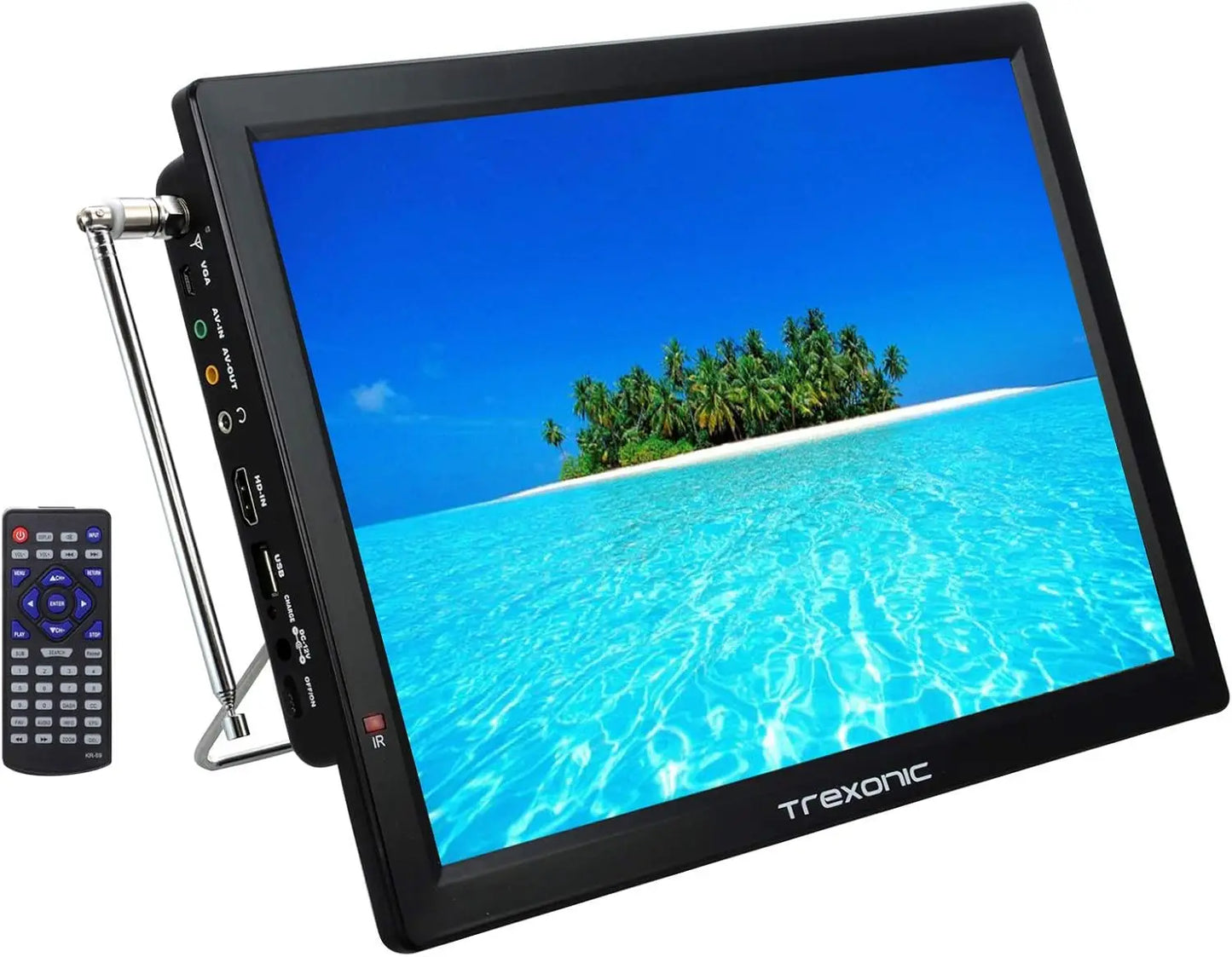 Portable Rechargeable 14 Inch  LED TV with HDMI,