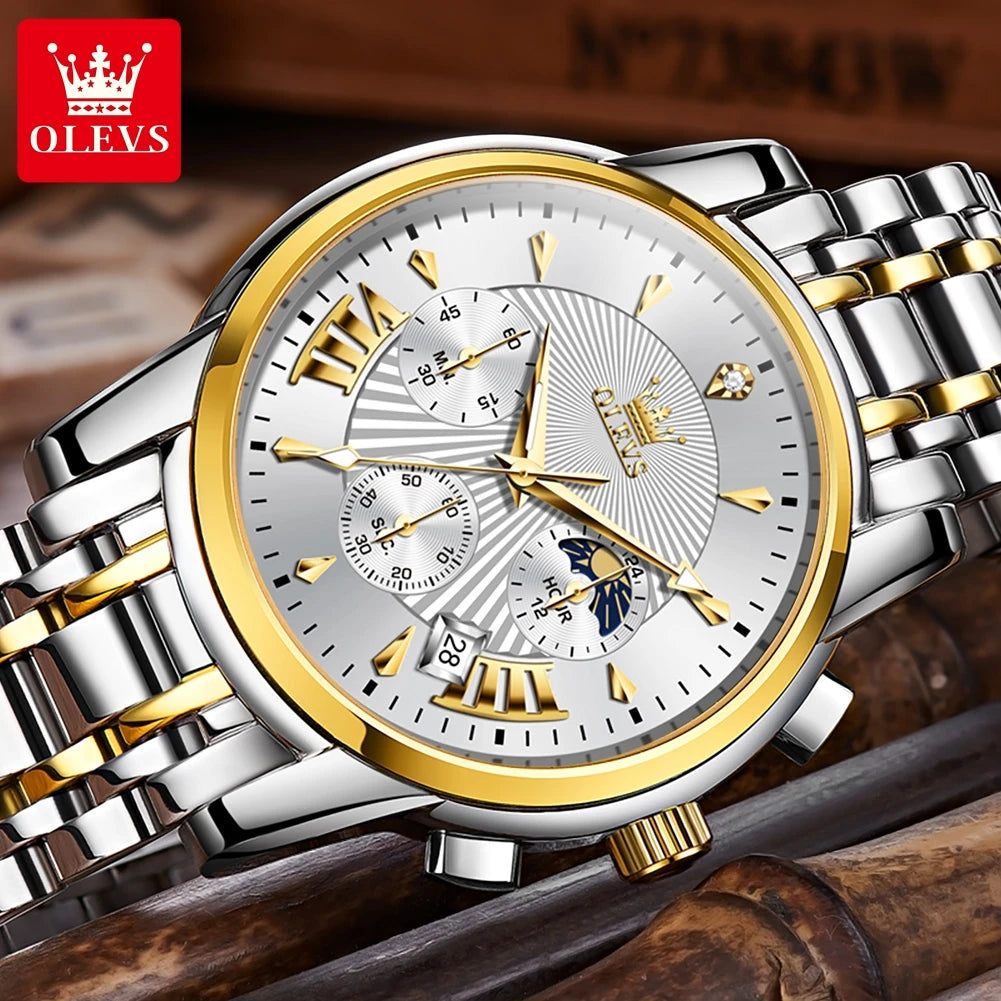 Luxury Brand Quartz Watch for Men