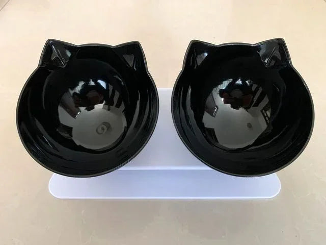 Non-Slip Double Cat Bowl Do