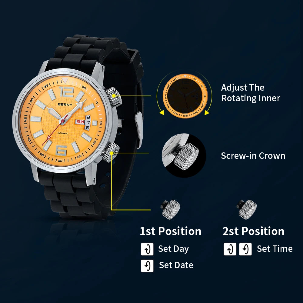 Automatic Mechanical Watch For Men