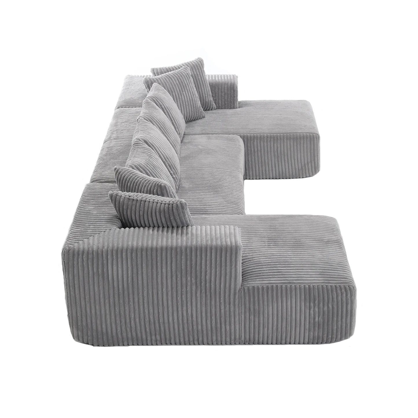 Modular Sectional Couch, U-shaped sofa ,