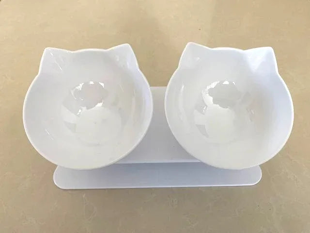 Non-Slip Double Cat Bowl Do