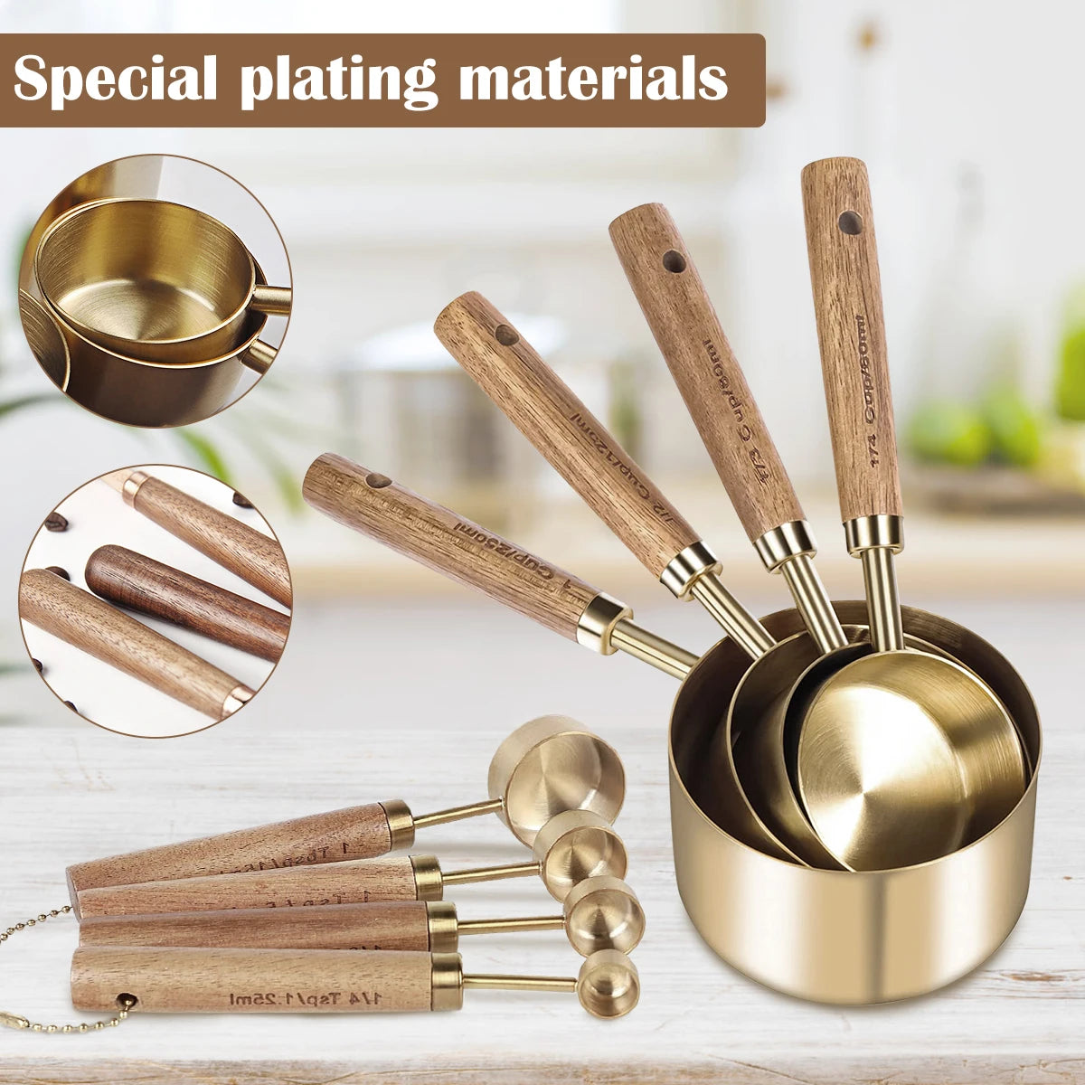 Stainless Steel Measuring Spoon Set