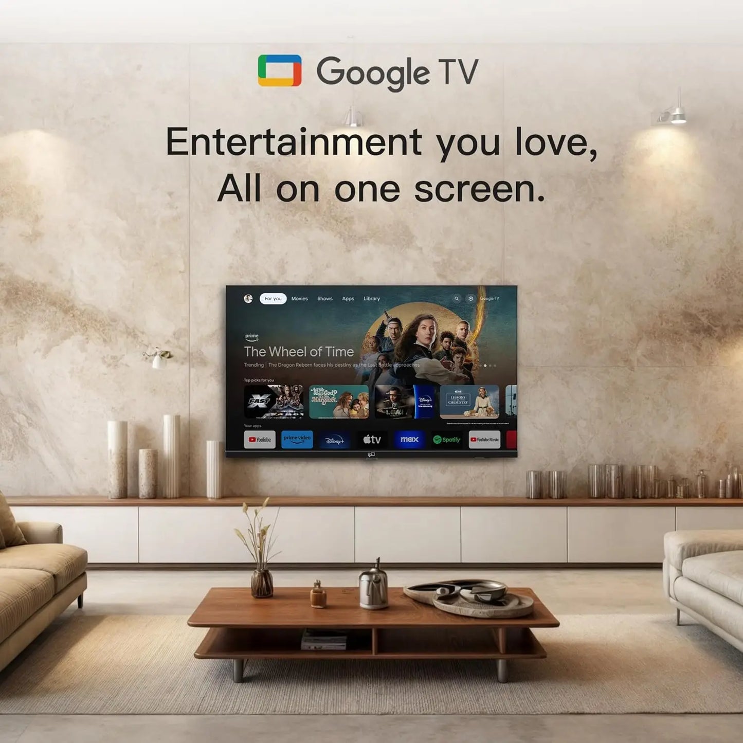 43-inch Smart TV Google TV