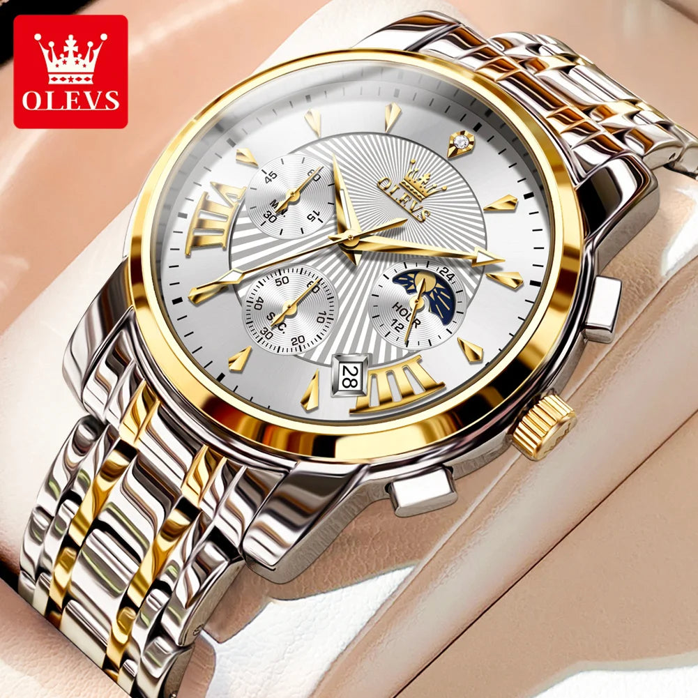 Luxury Brand Quartz Watch for Men