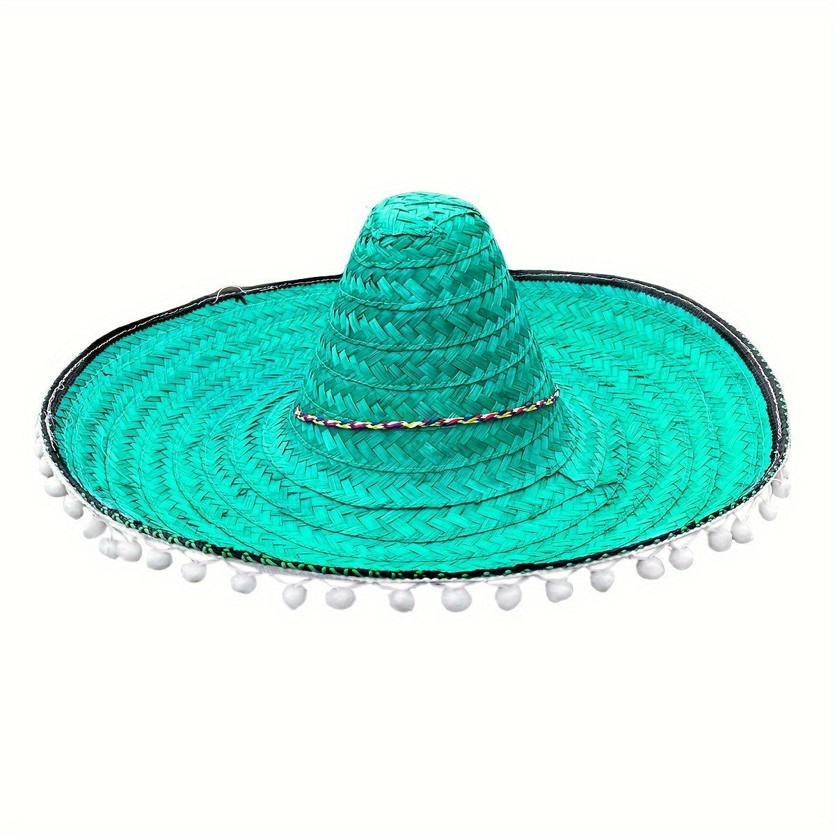 Sombrero, Colorful Cone Hat, For Women'S