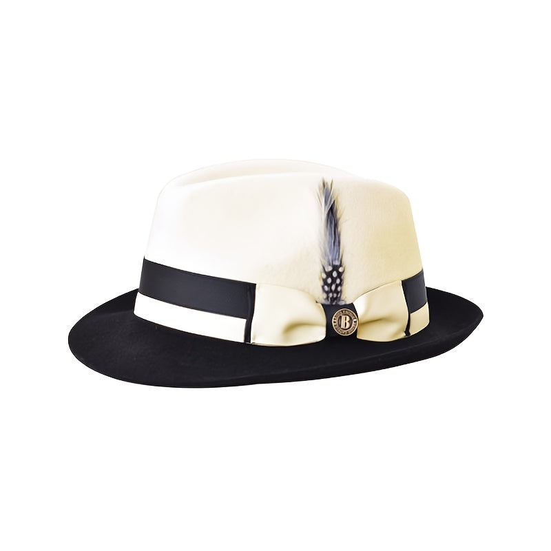 Elegant Wool Fedora Hat